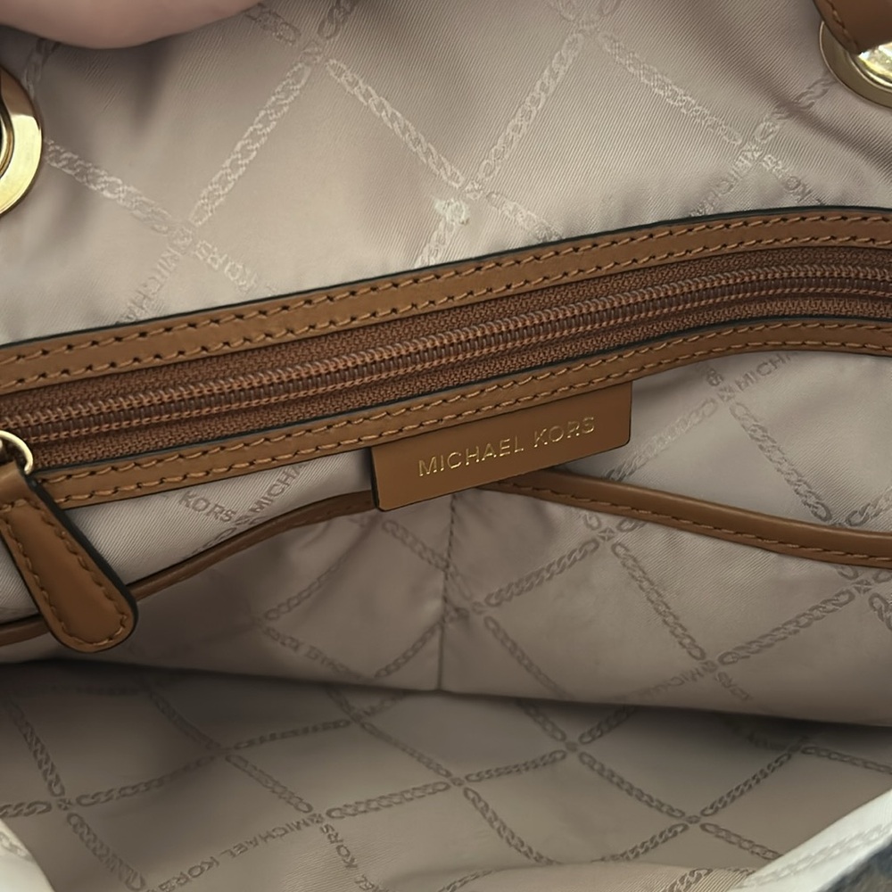 Michael Kors Brown Tote Purse - Picture 5 of 13